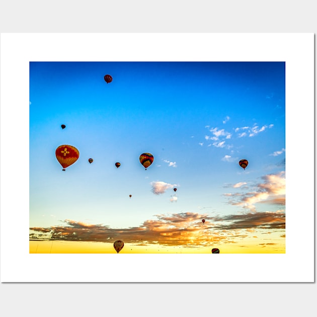 Albuquerque Hot Air Balloon Fiesta Wall Art by Gestalt Imagery